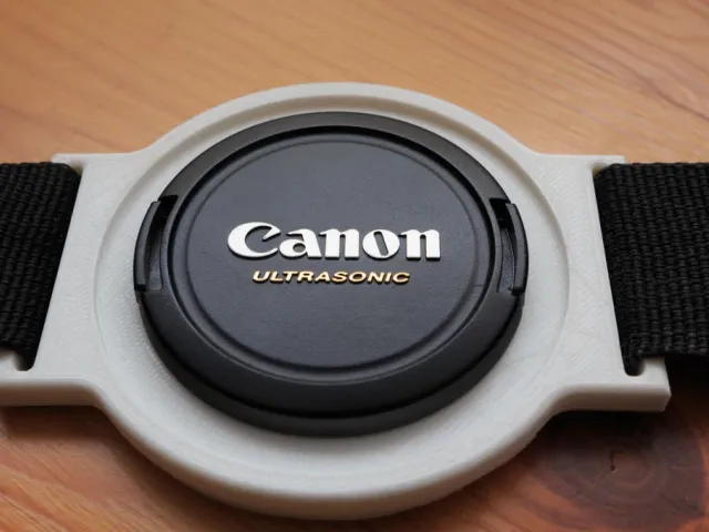 Lens cap holder 49mm-58mm-72mm