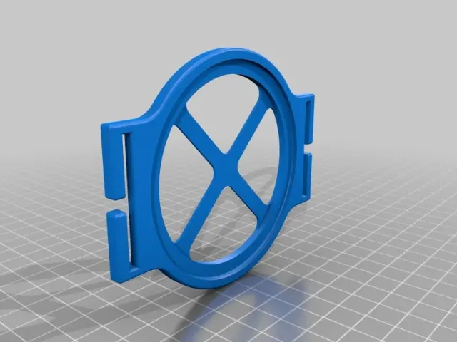 Lens cap holder v2 for 67 and 77mm cap