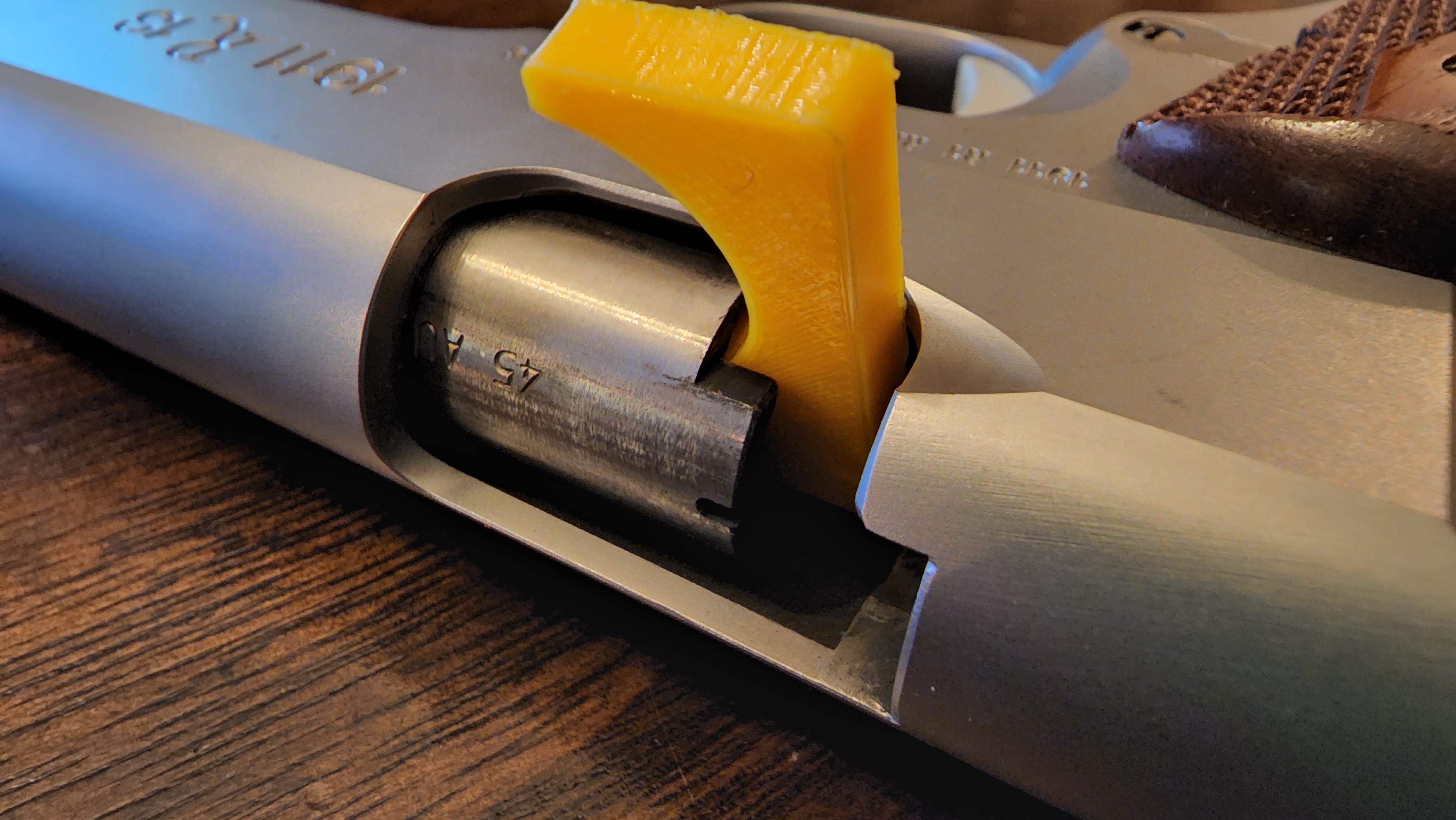 Gun safety flag