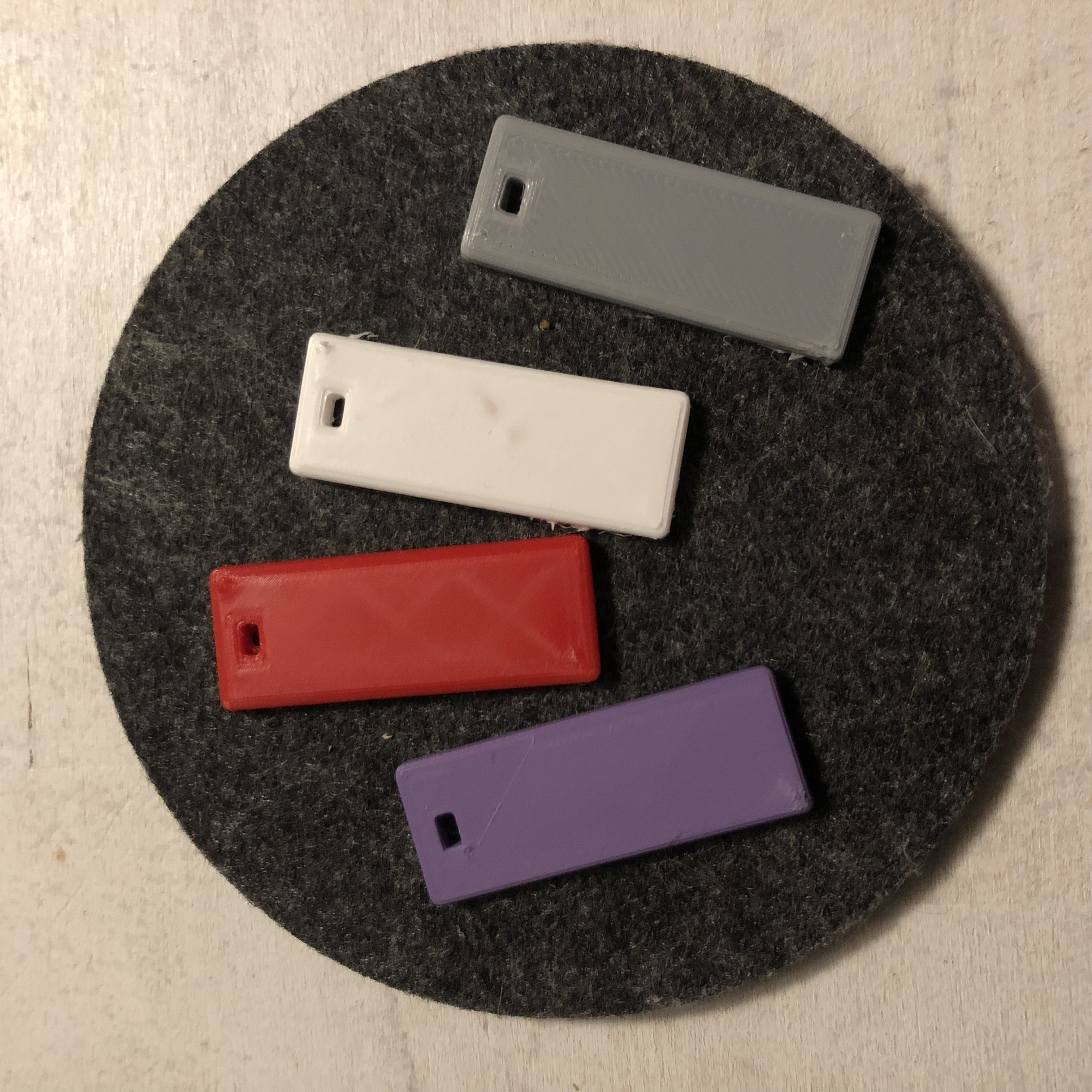 Key Tag / keychain / filament sample