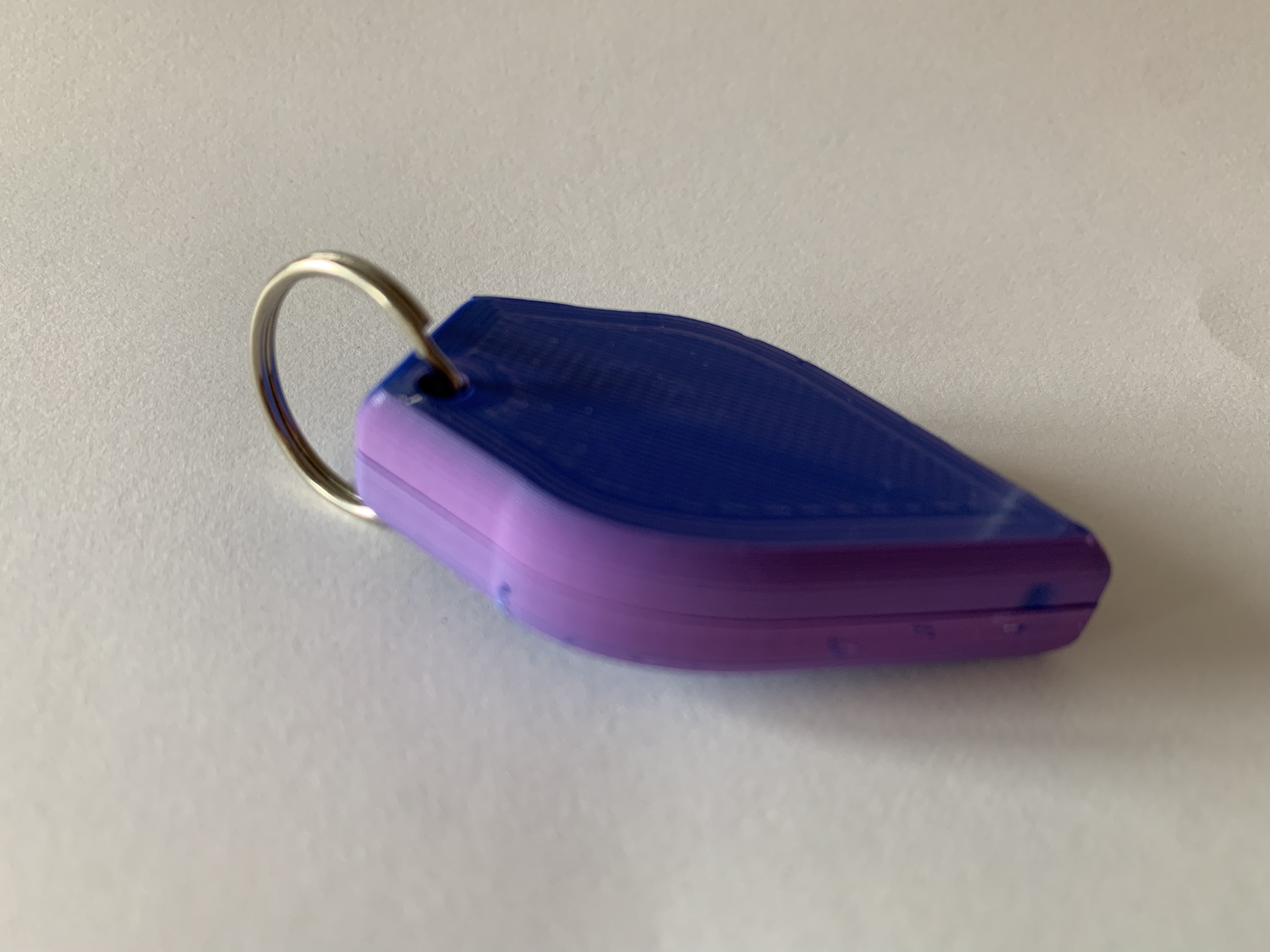Guitar Pick Holder Keychain by Mammanta Download free STL model