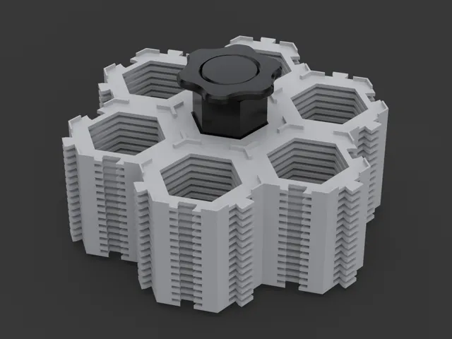 Lockable holder for Dorfromantik tiles