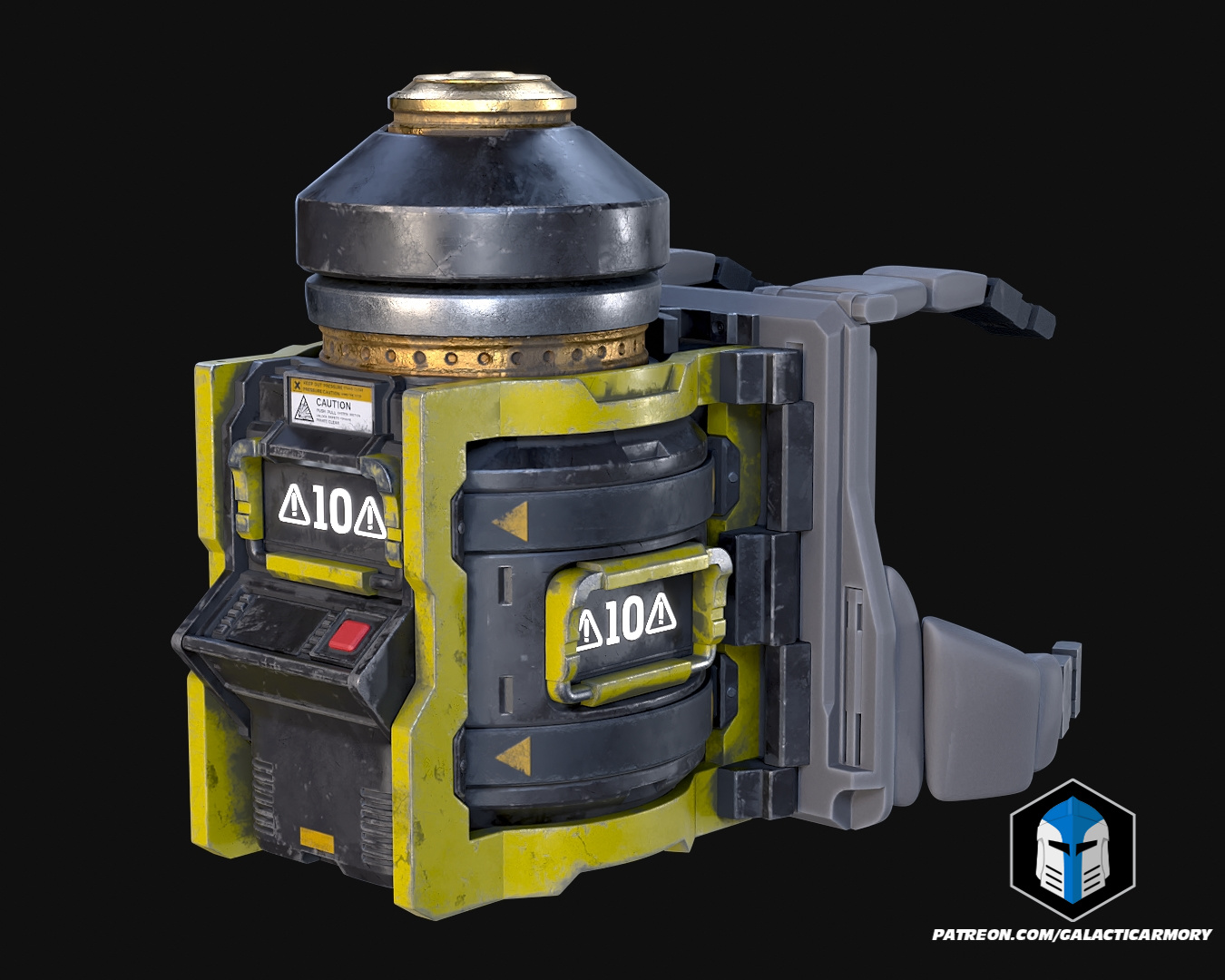 HD2 - Hellbomb Backpack - 3D Print Files