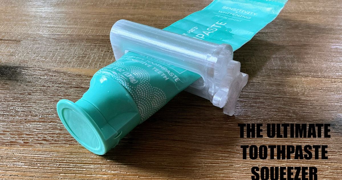 THE ULTIMATE TOOTHPASTE SQUEEZER