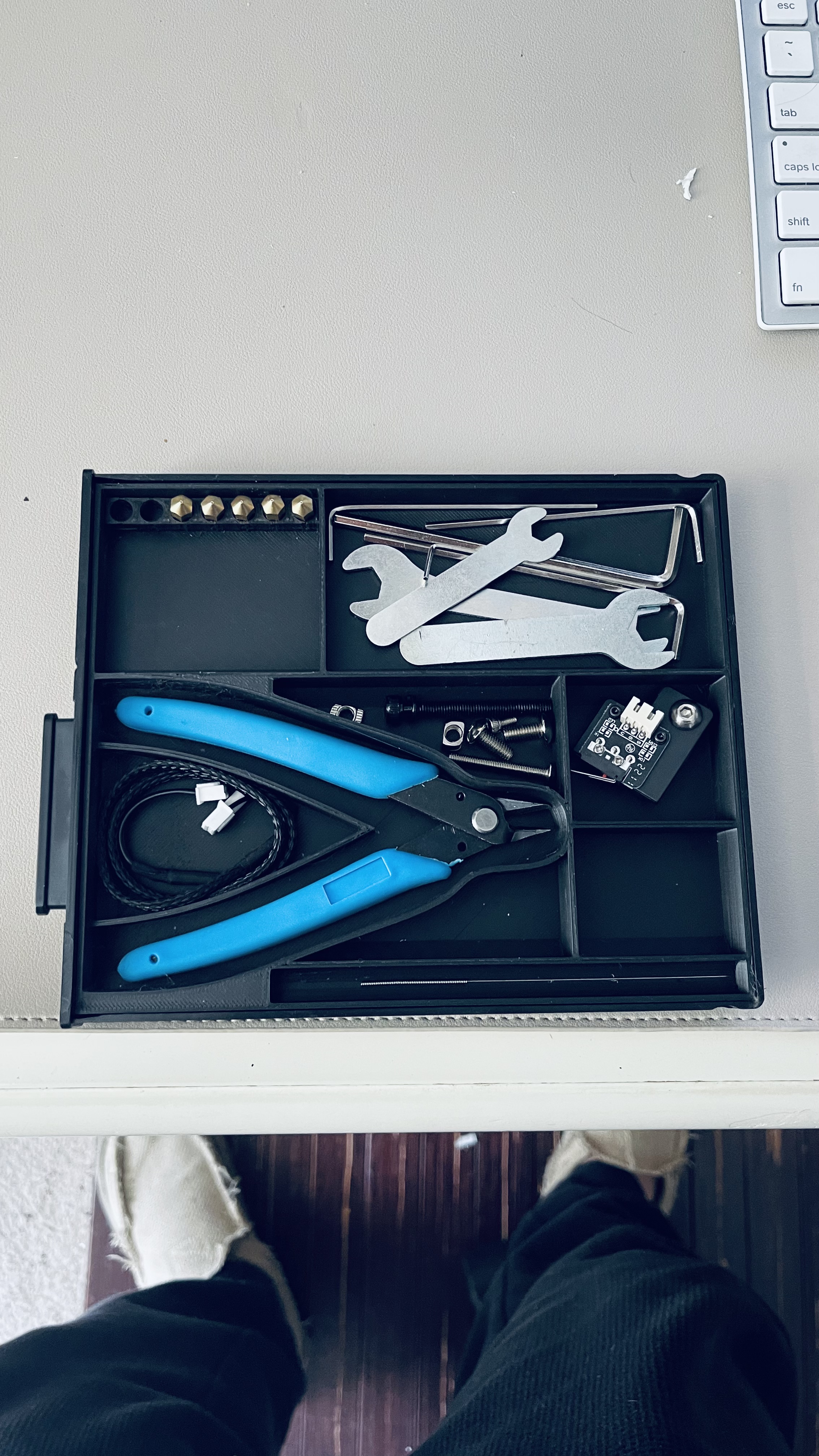 Ender 3 S1 Pro Tray Insert Remix 3D model thumbnail