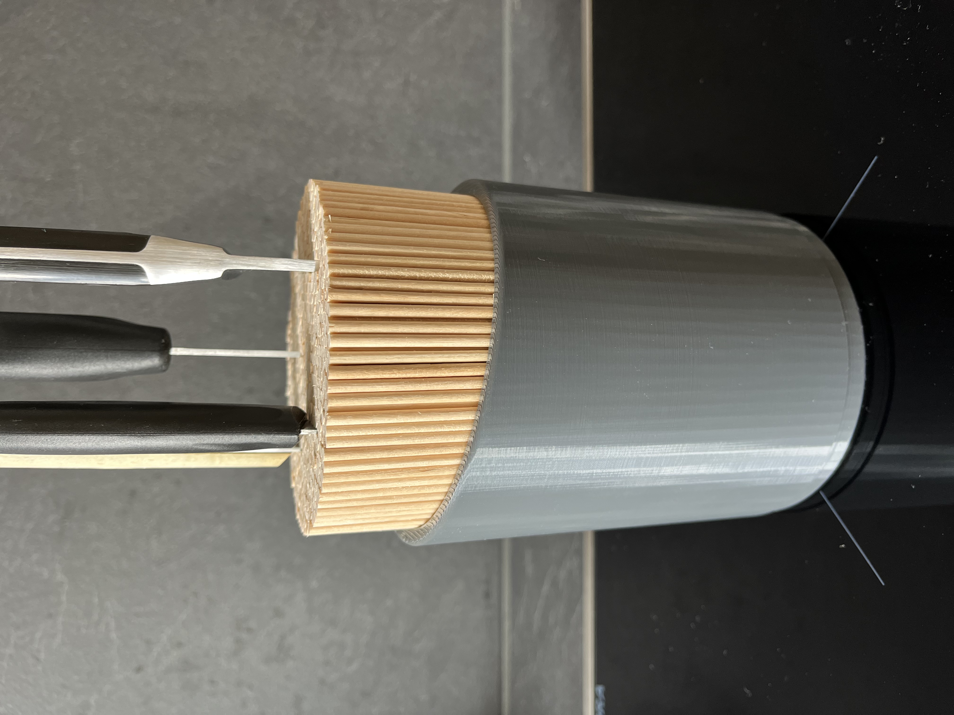 Miniatura 5 do modelo 3D Round Knife Block