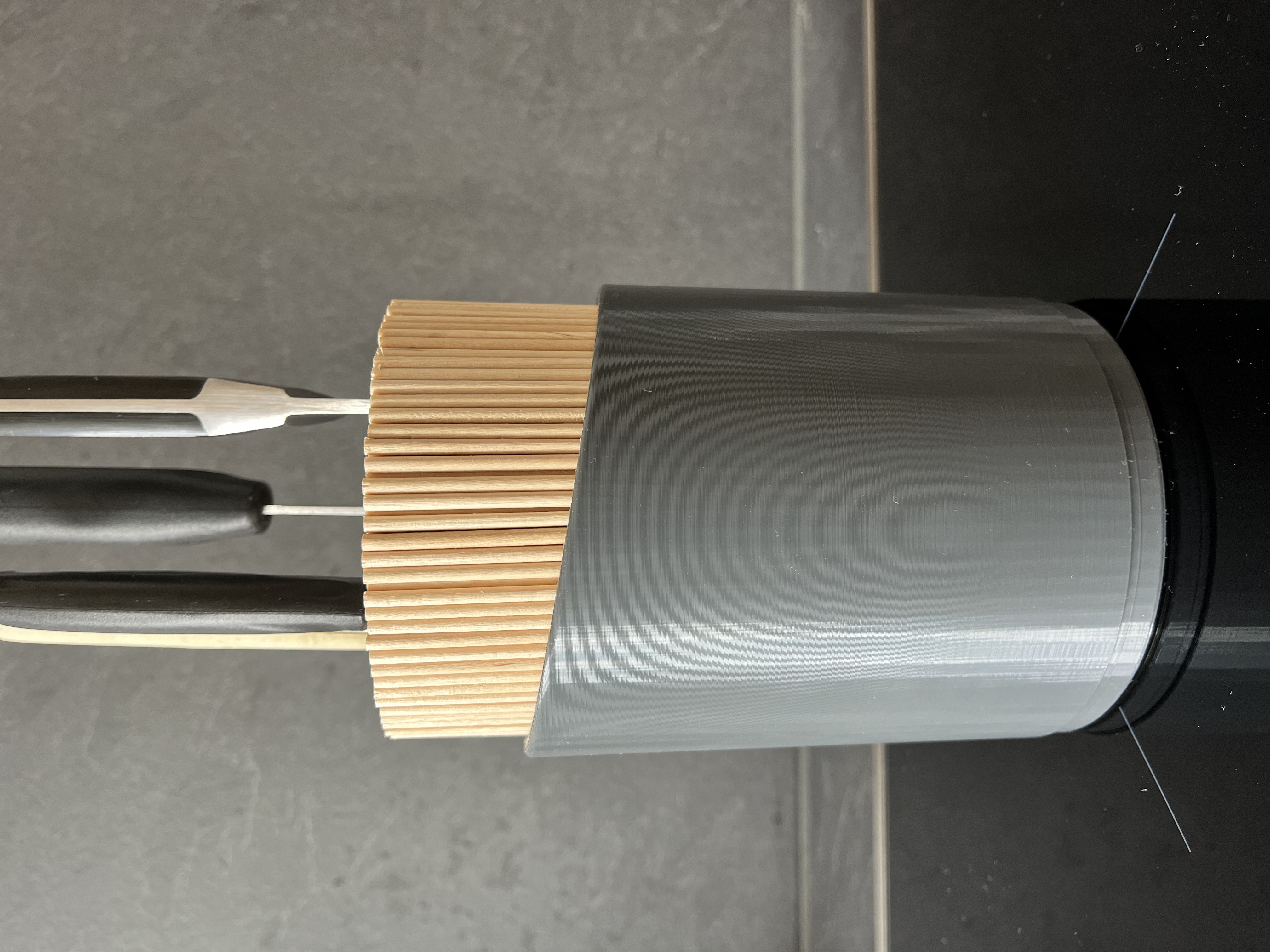 Miniatura 6 do modelo 3D Round Knife Block