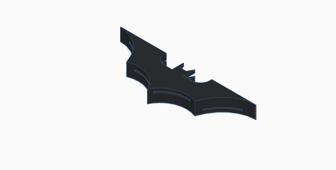 bat symbol knife holder