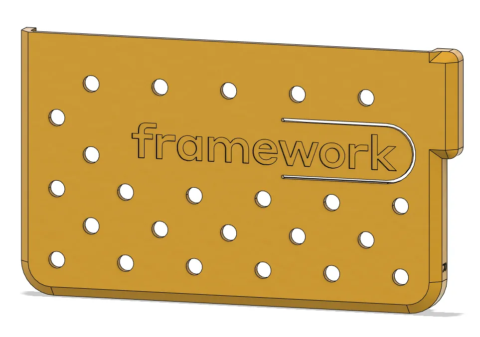 Framework Button Case with Debossed Logo by ThisIsKenta | Download free ...