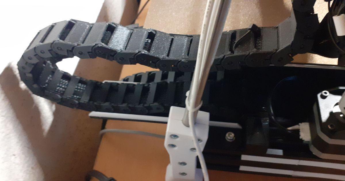 Simple guide for Anycubic Vyper cable chain by Norbert Download free