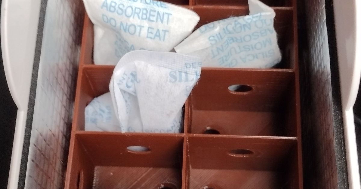 eSUN eBOX Desiccant holder for recharging desiccant packets by