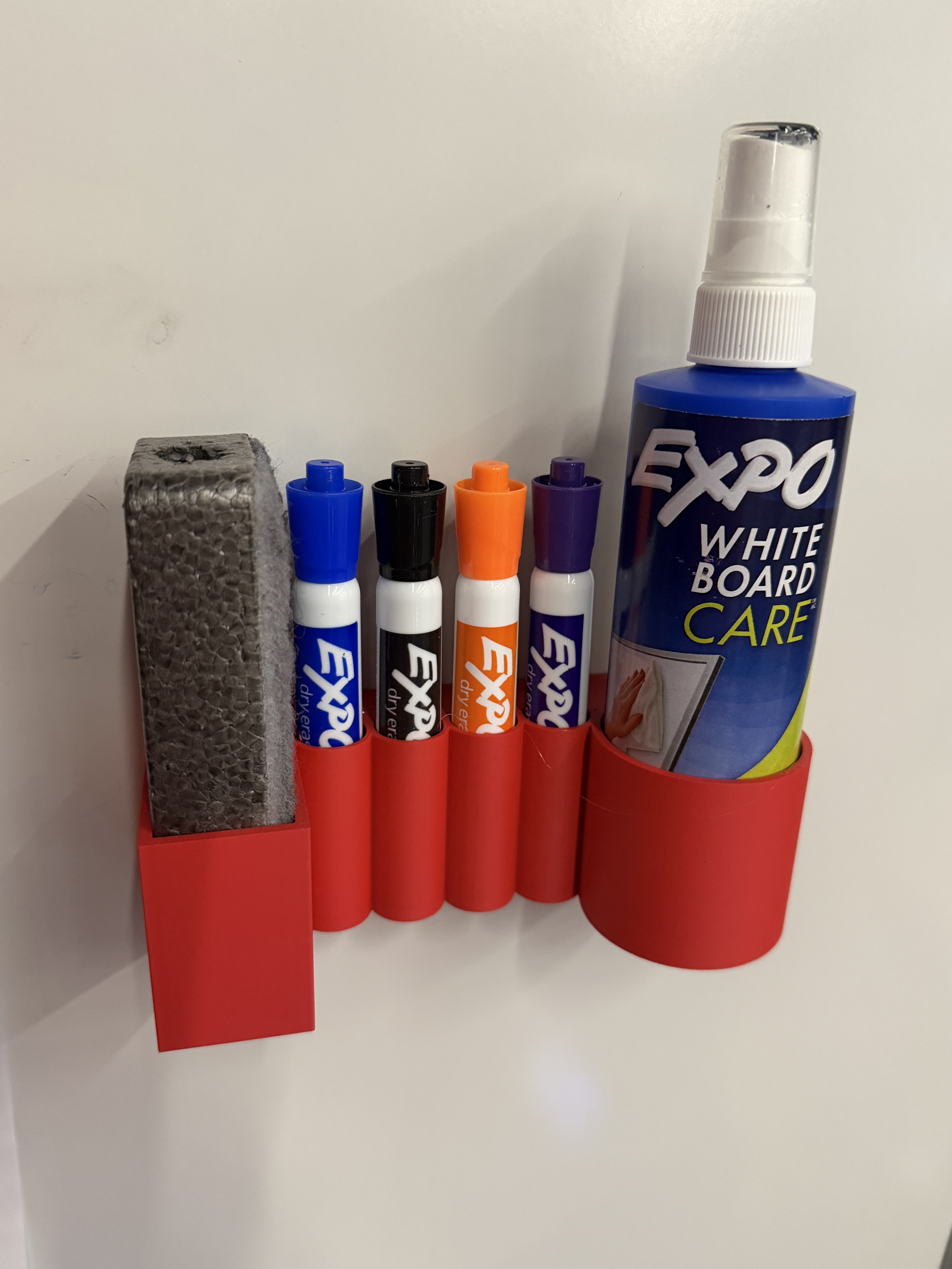 Expo Marker holder with Eraser and Spray