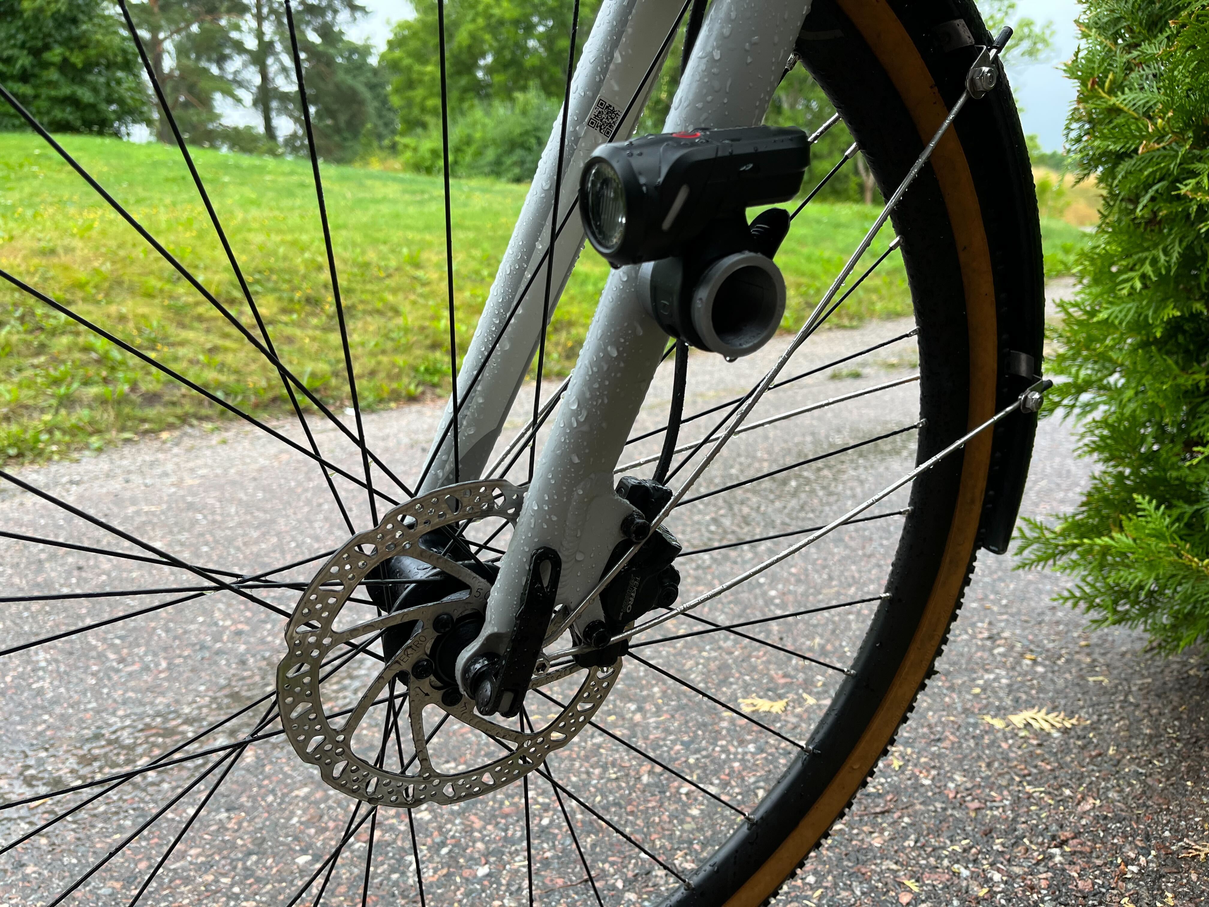 Bike Light Fork Mount by ashpool Download free STL model