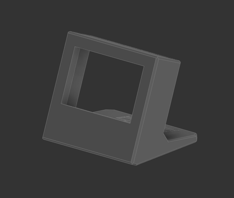 Miniatura 4 do modelo 3D Thermometer / Hygrometer Stand