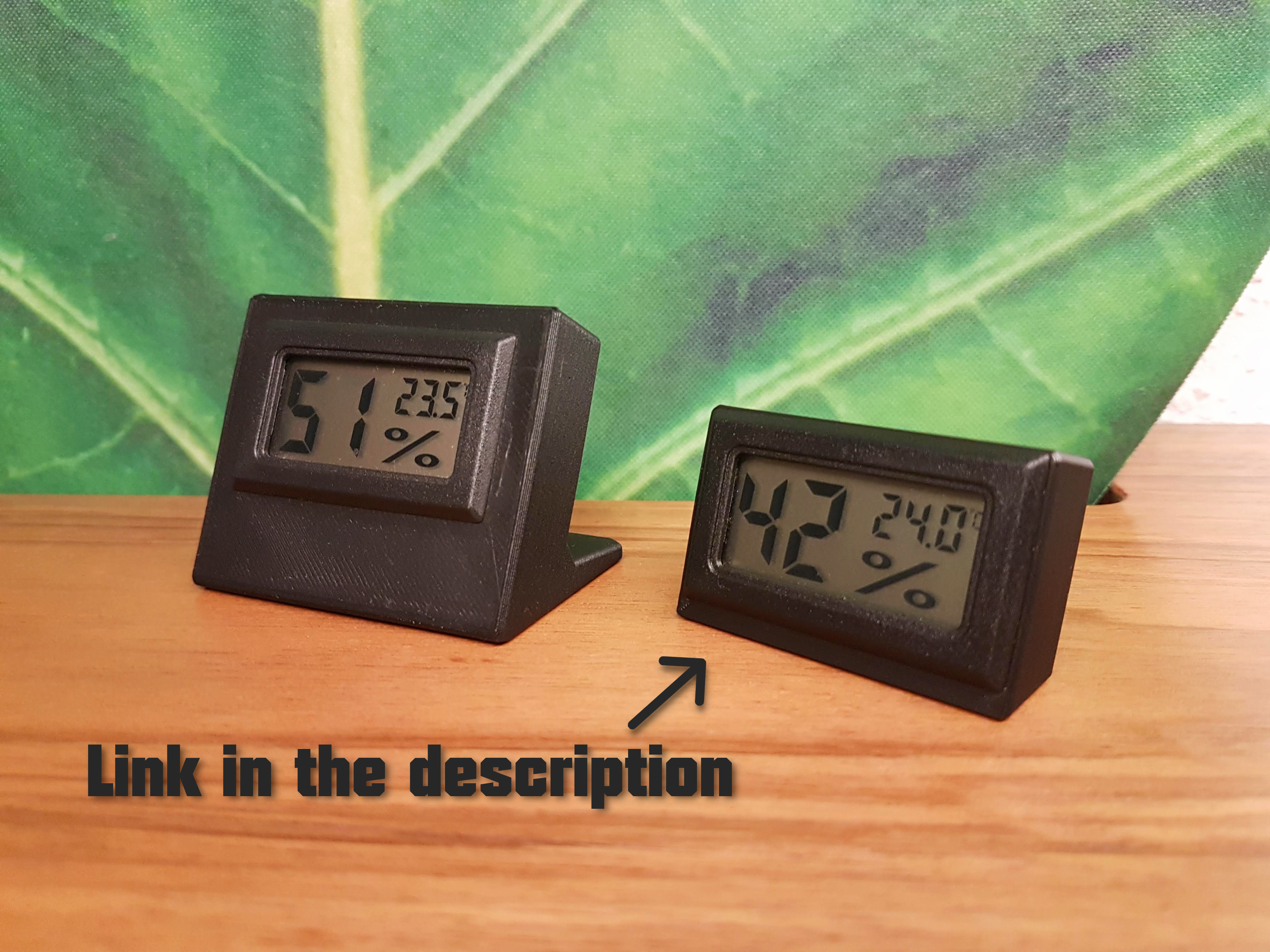 Miniatura 2 do modelo 3D Thermometer / Hygrometer Stand