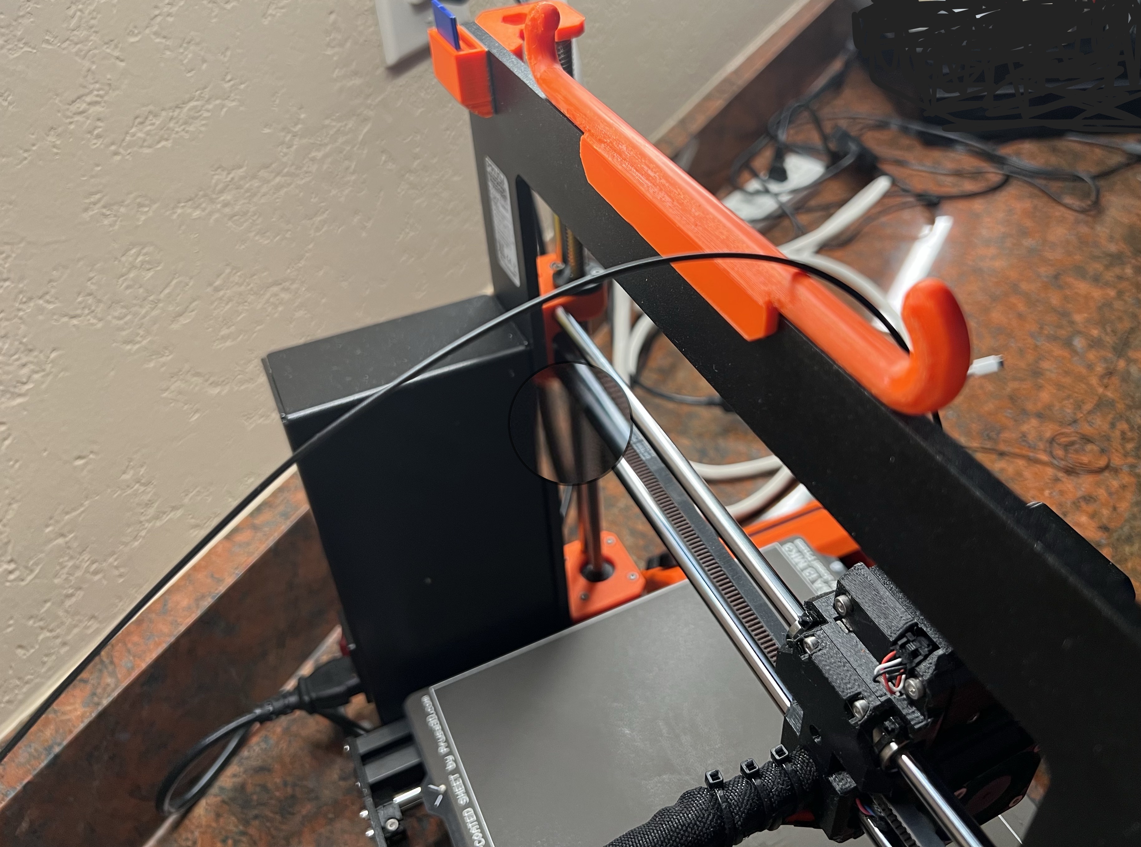 PRUSA MK3S Filament Guide