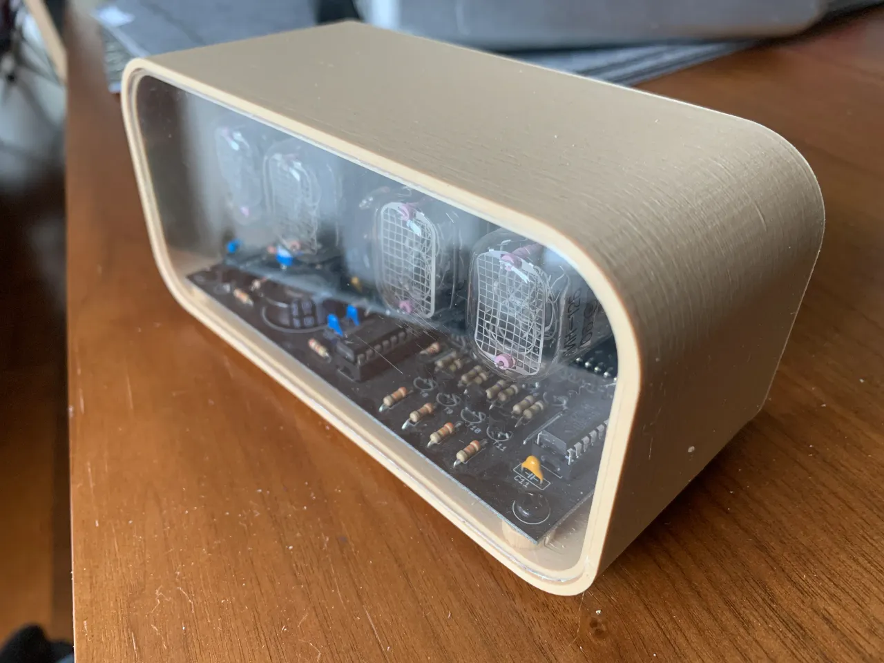 Free STL file Nixie Tube Clock III 🕰️・3D print design to