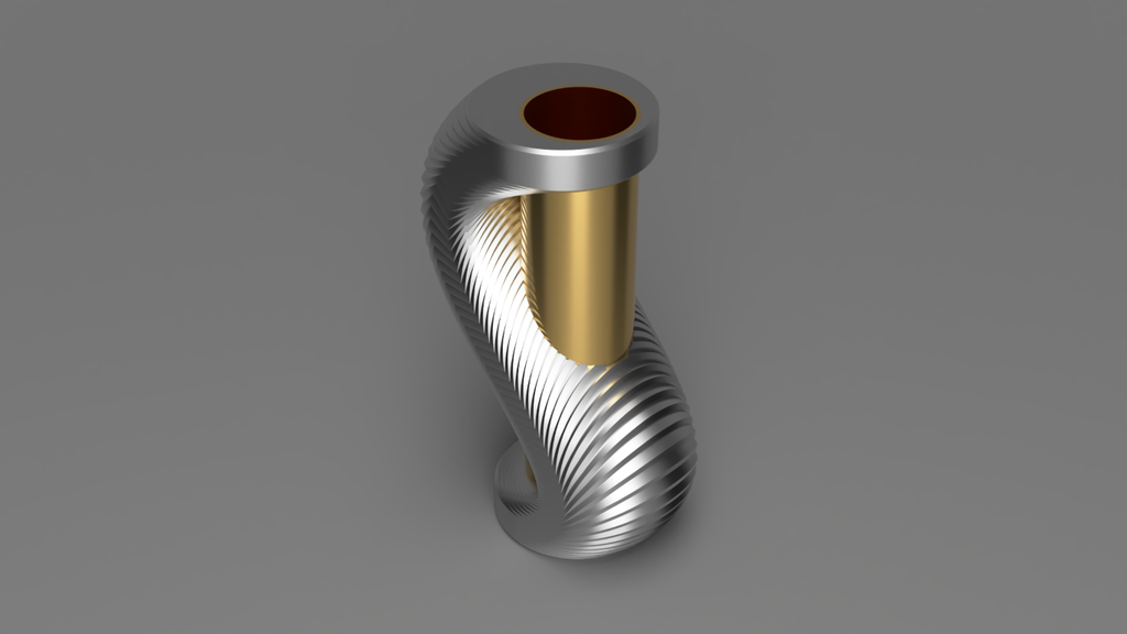 Miniatura 3 do modelo 3D Disk Vase 01 (SC)