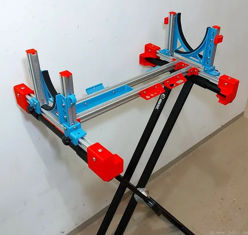 RC airplane bracket for keyboard stand - assembly stands - Ver.2