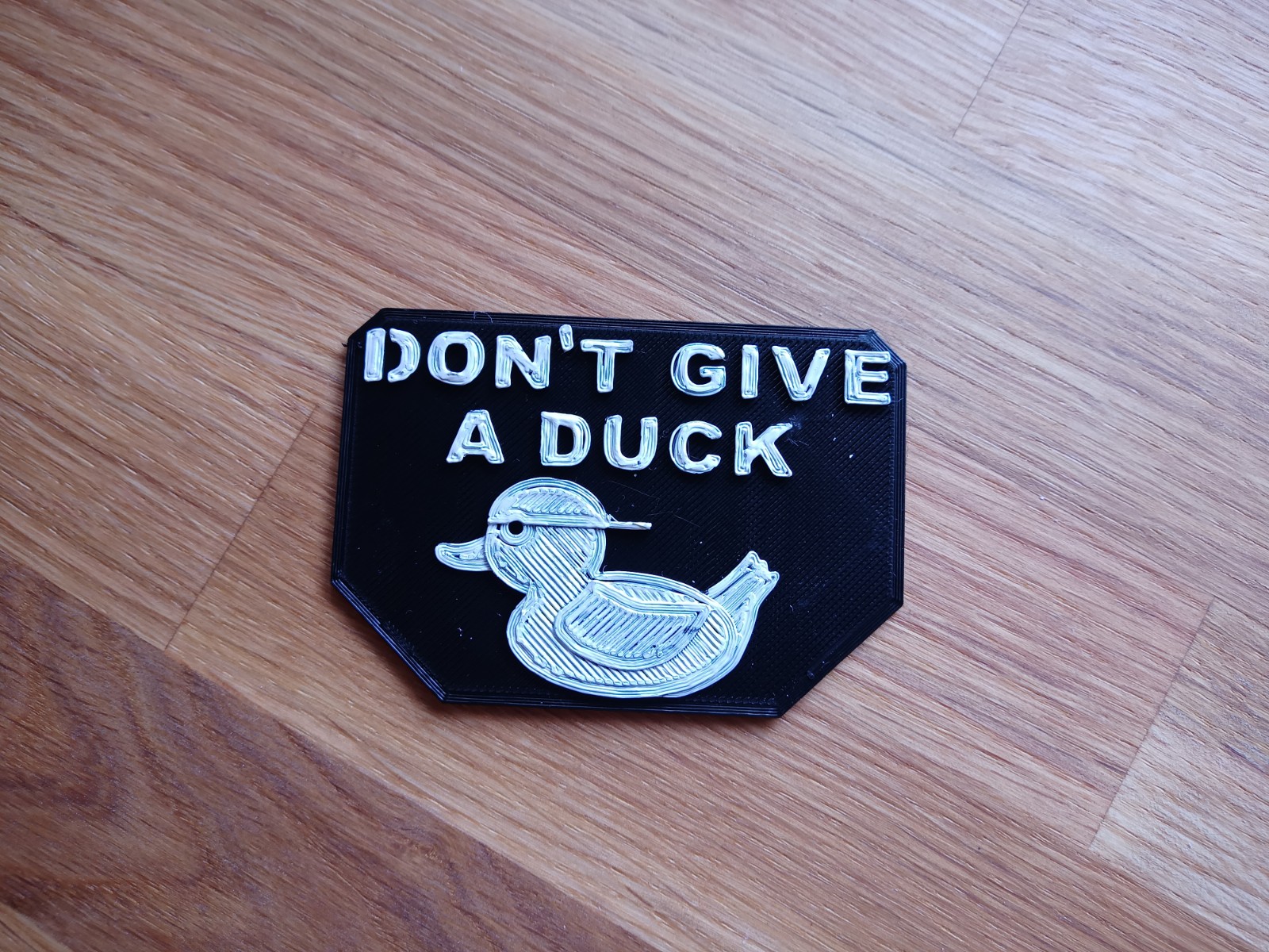 "Don´t give a Duck" Patch