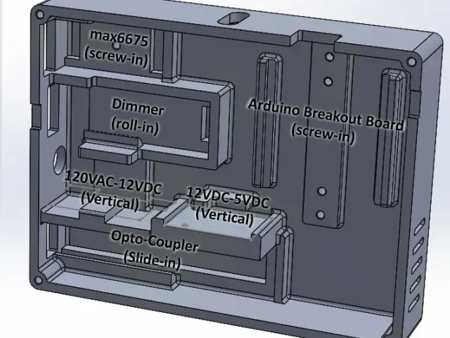 Gaggiuino Nano Internal Component Housing