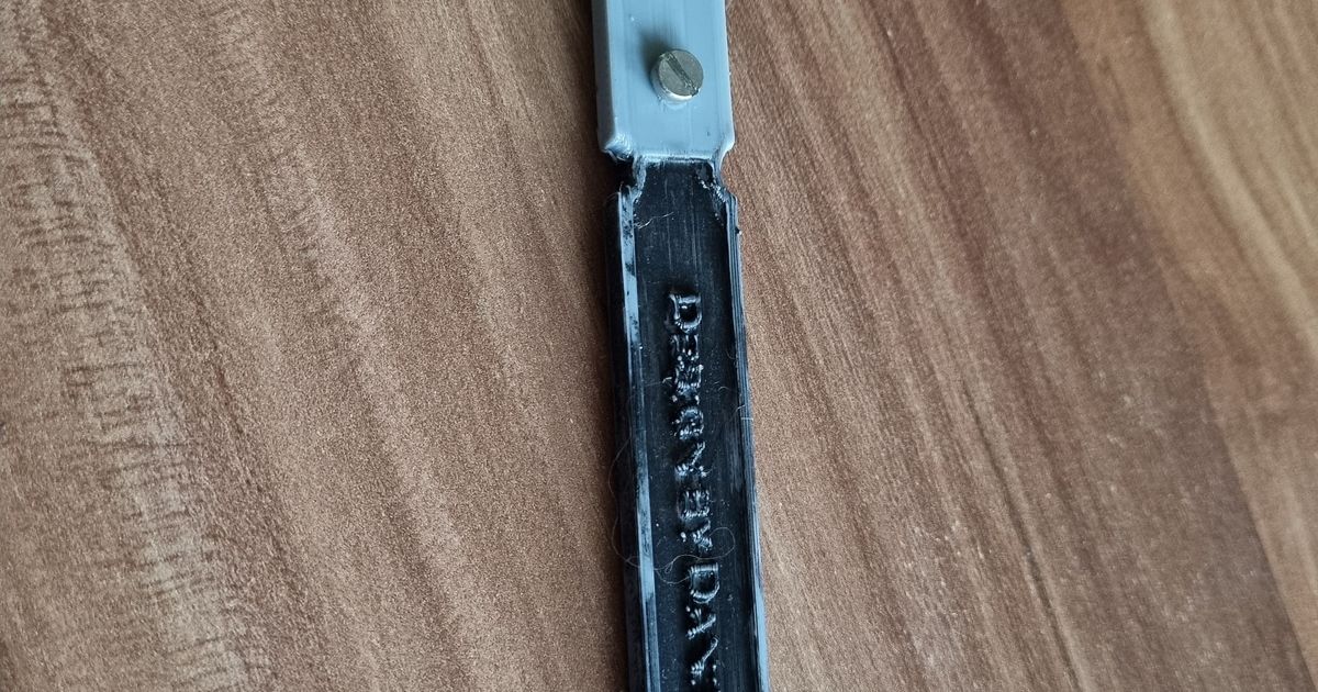 Stanley knife holder by Daniel Frank Download free STL model