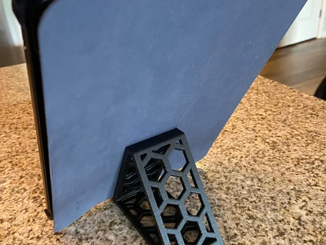 Hex iPad stand