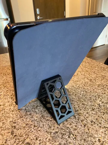Hex iPad stand