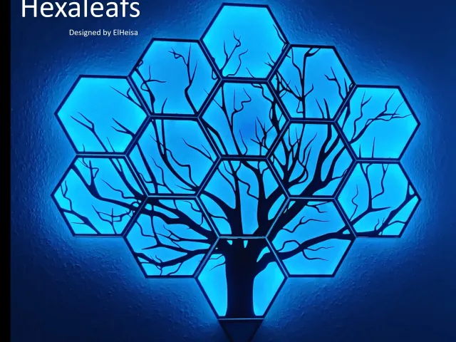 No Soldering Hexaleafs