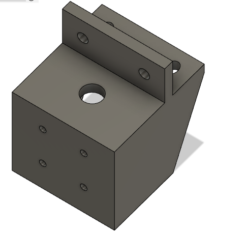 core XY bed holder for 2020 extrusion