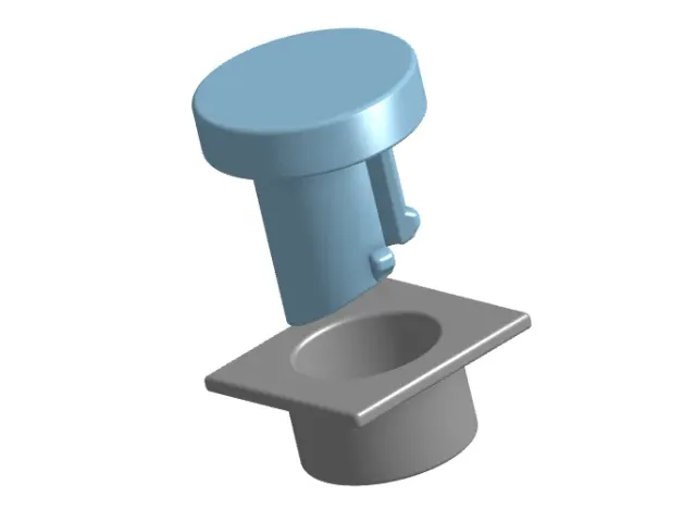 Snap Fit Peg Concept - Proof of Concept Test Model