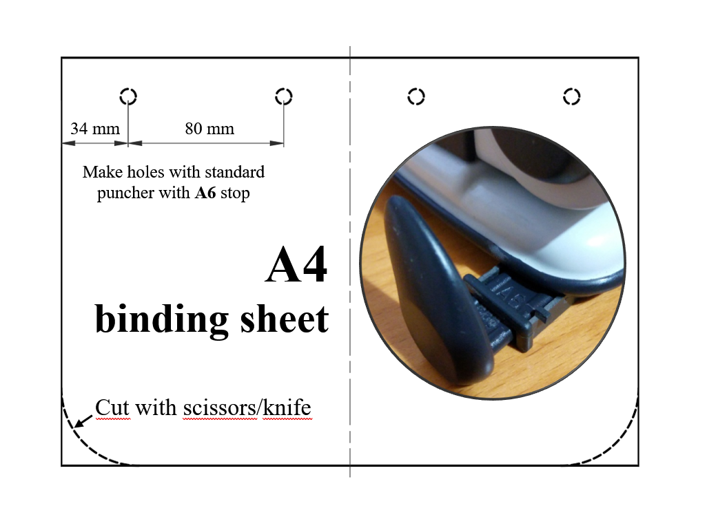 Miniatura 6 do modelo 3D Face shield - A4 binding sheet - easy punching
