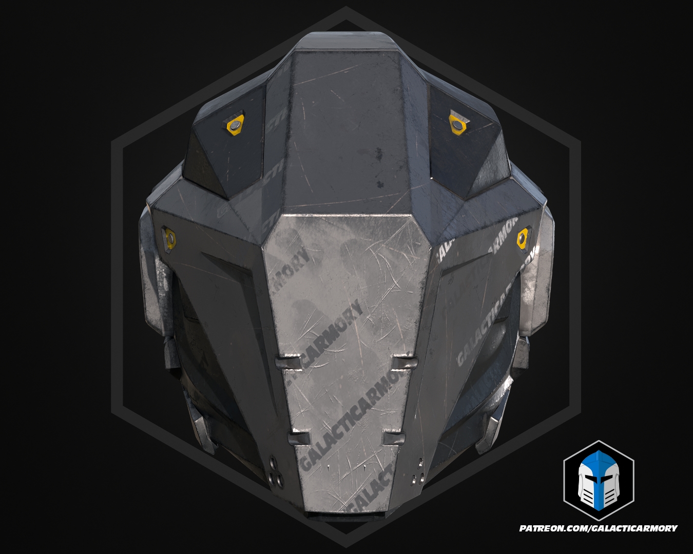 HD2 Null Cipher Helmet - 3D Print Files