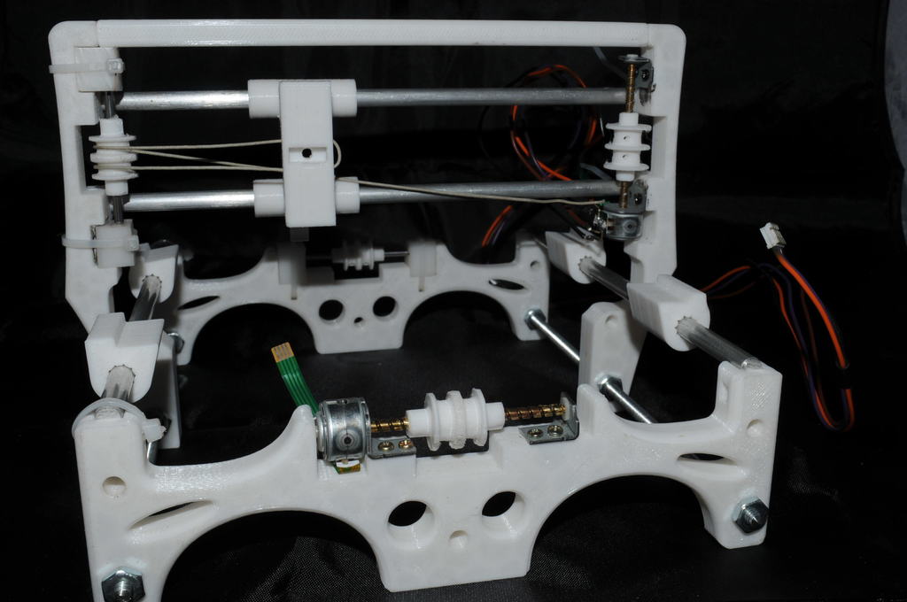 MINI CNC with cdrom steppers