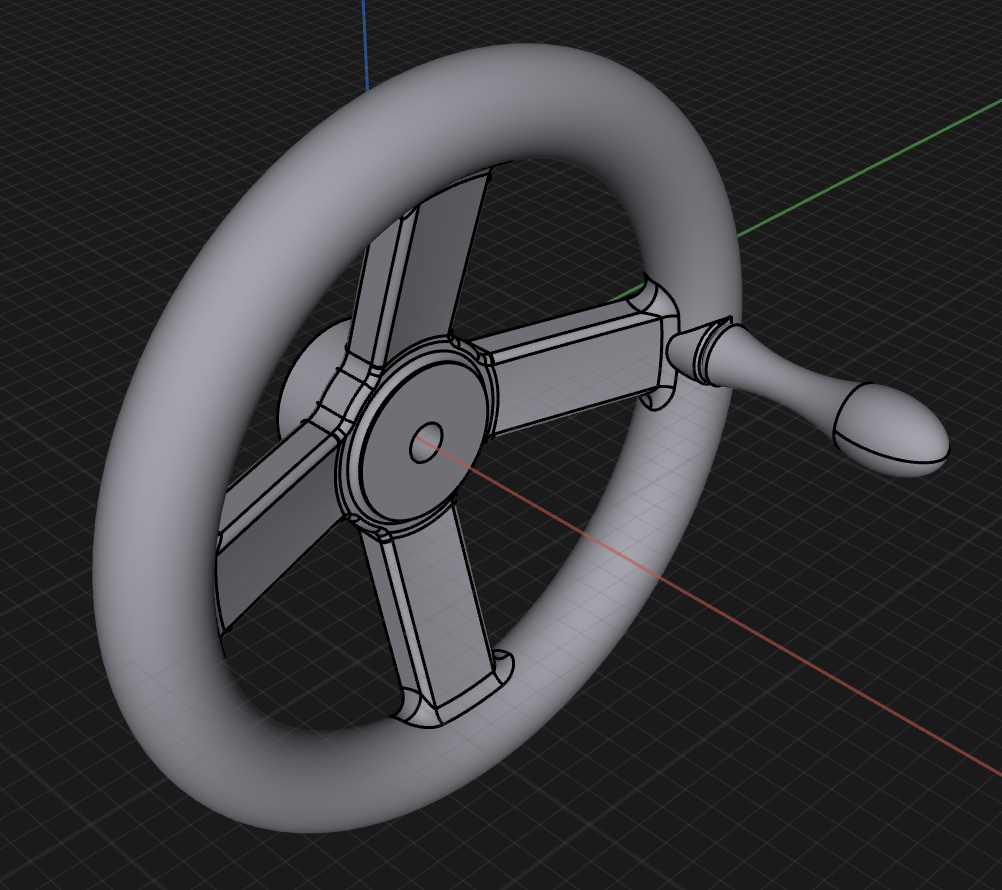 Control wheel / Ovládací kolo