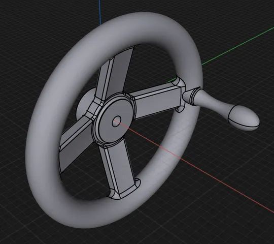 Control wheel / Ovládací kolo