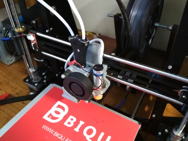 Bowden E3D Titan Extruder w/ 18mm Sensor and Fan Mounts for Prusa i3