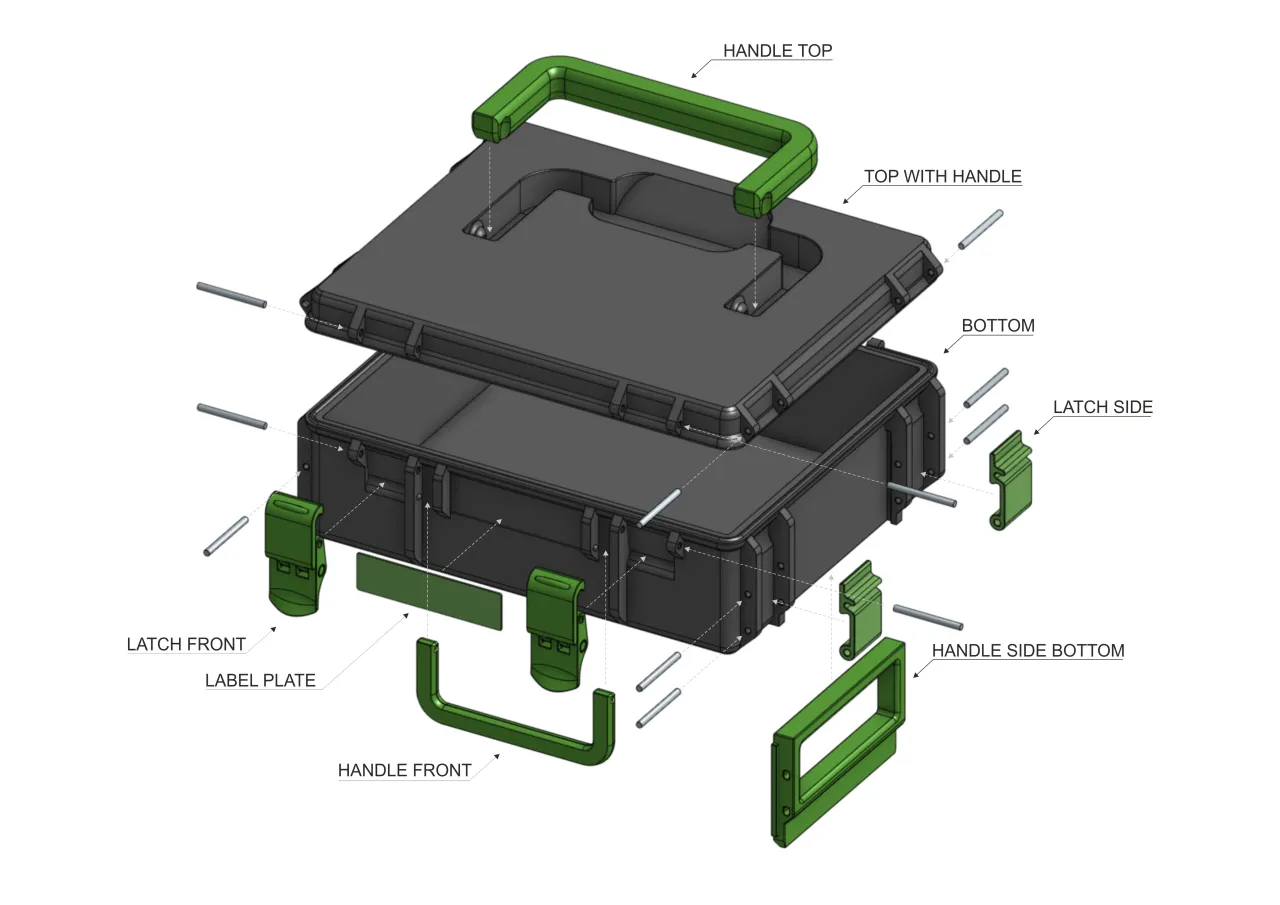SBox for MK2/3/4 - stackable toolbox system by Michal Fanta