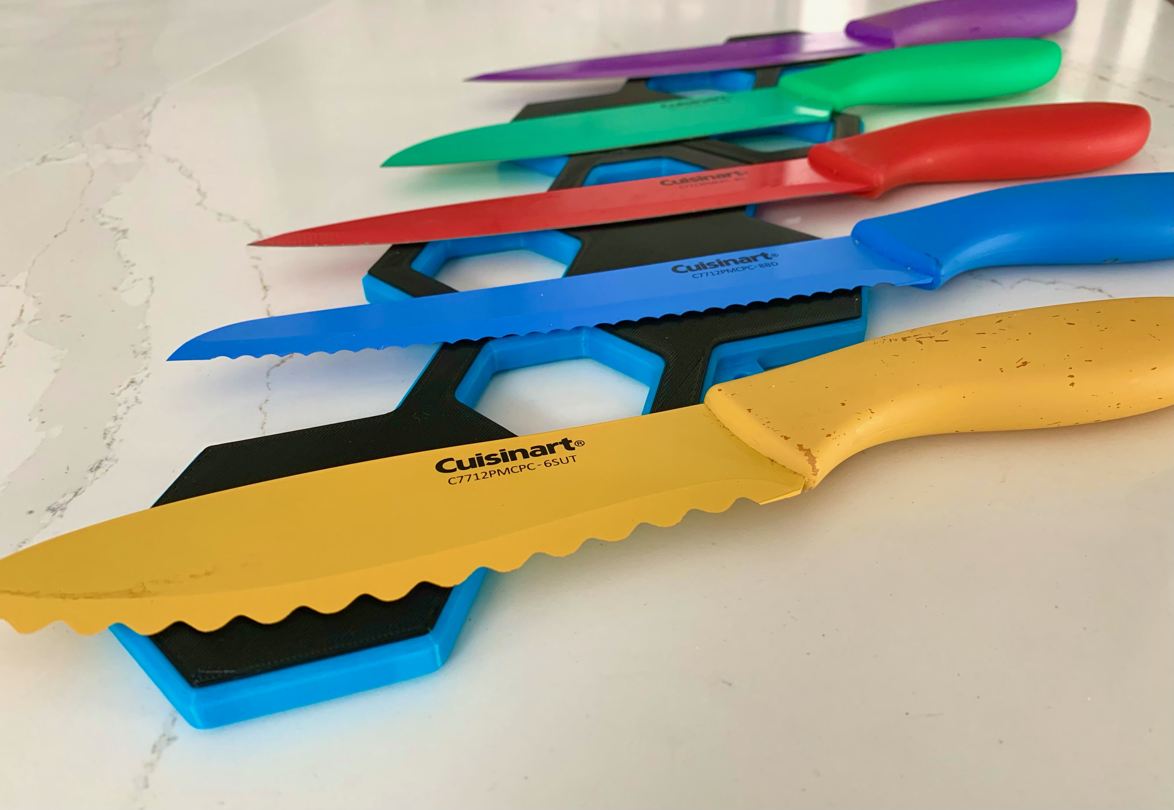 Hex Knife Holder by yeetman16439 Download free STL model