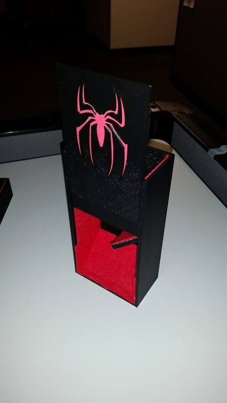 Miniatura 5 do modelo 3D Simple Dice Tower - Customizable Face