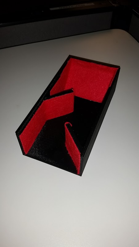 Miniatura 6 do modelo 3D Simple Dice Tower - Customizable Face
