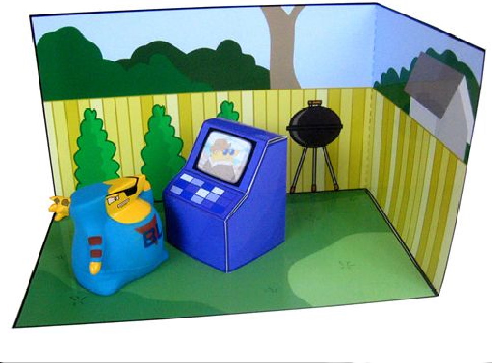 Cheat Commandos Nana's Backyard Playset — miniatura 2