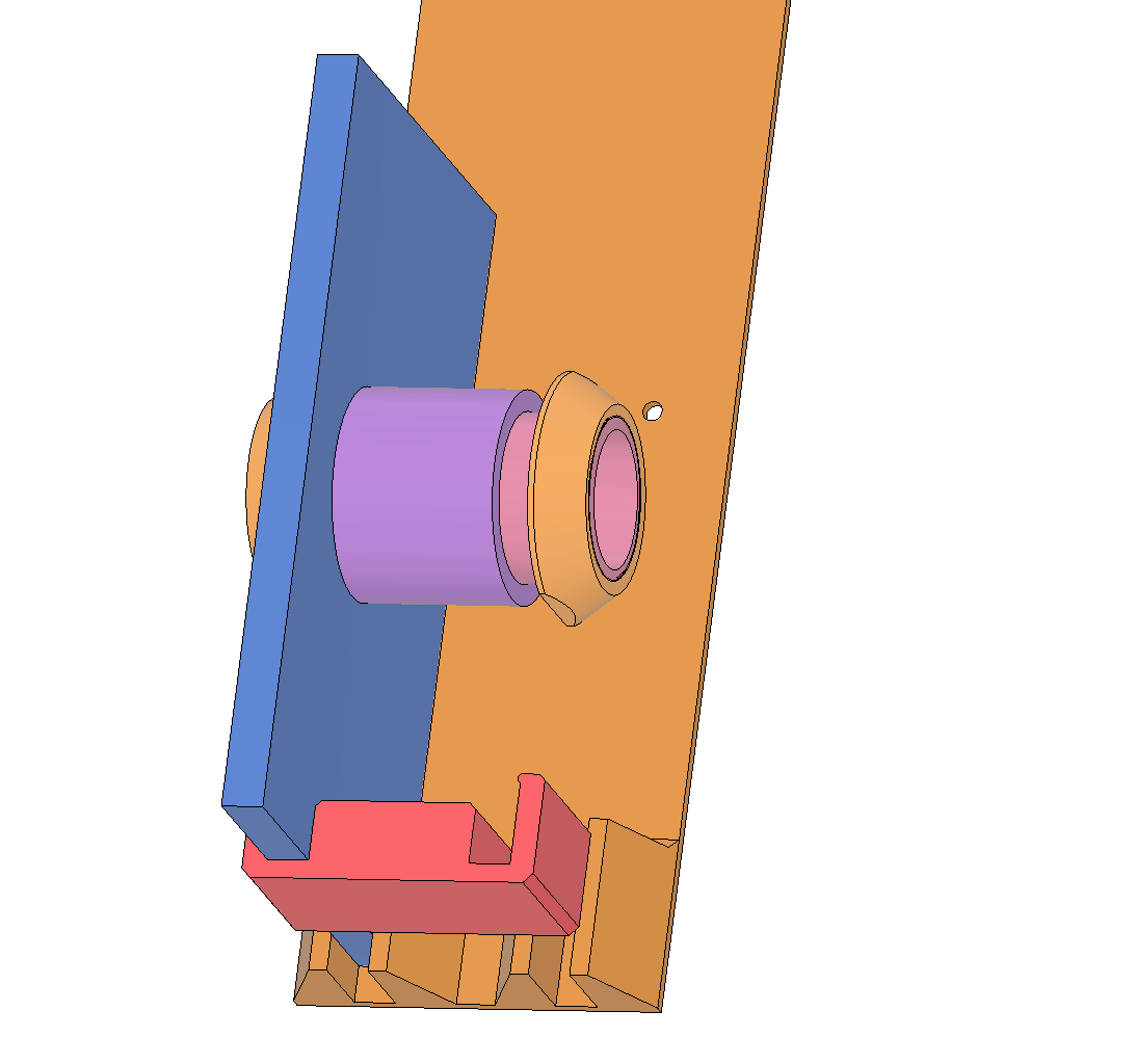 Miniatura 2 do modelo 3D Printed Solid Enclosure - Modified (Dual) Spool Holder