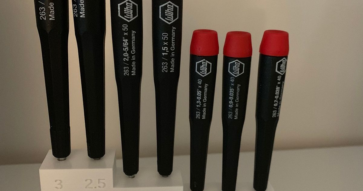 Hex Metric Driver Stand by John D Download free STL model