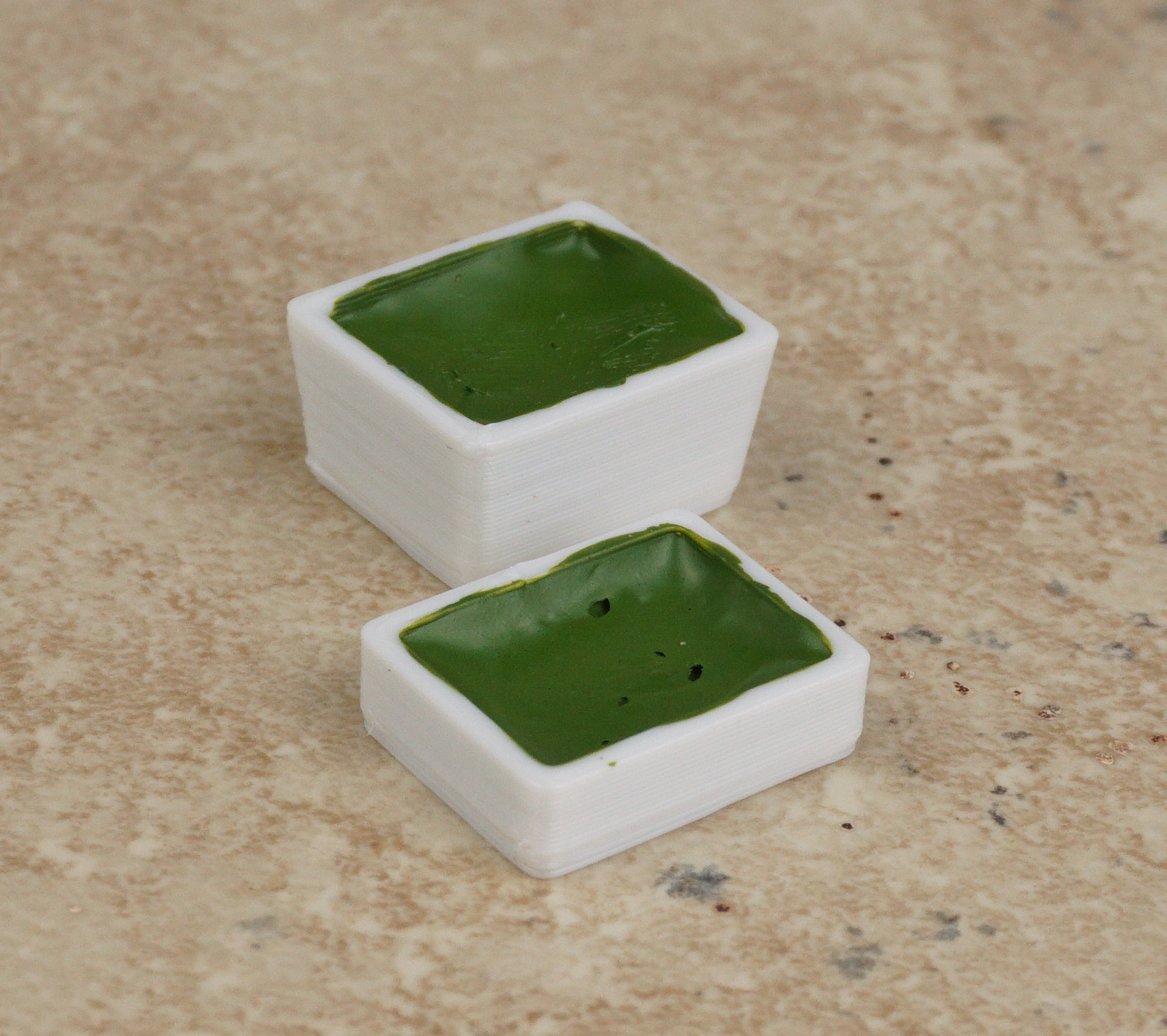 Watercolor Quarter Pan by Ferment3d Download free STL model