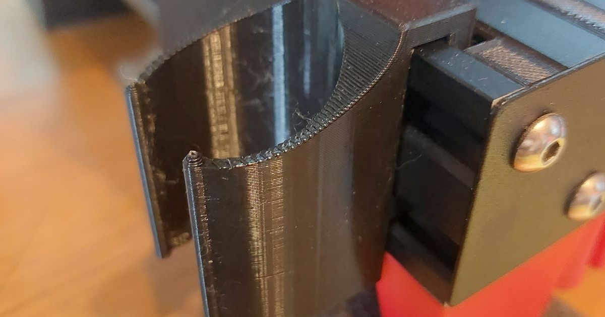 Creality ender 3, pro, V2 glue stick holder, 4040 rail mounted by