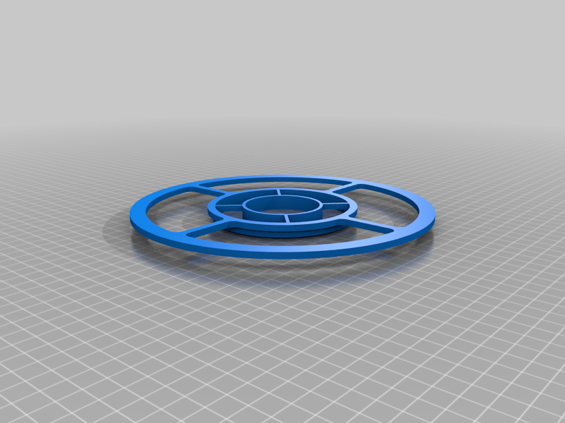 Miniatura 2 do modelo 3D Minimalistic Spool Holder
