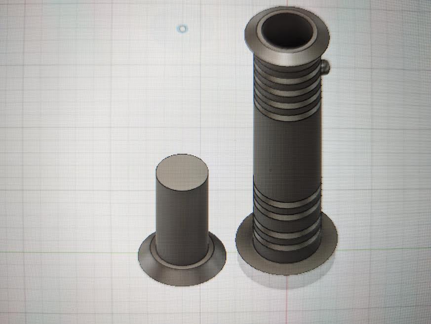 unextendable lightsaber container