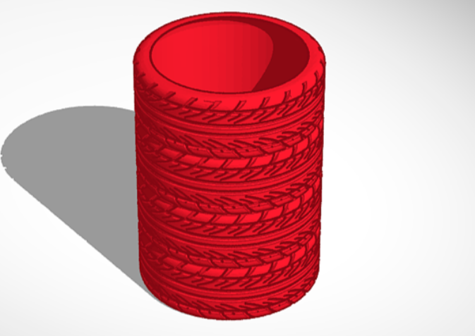 Tire Pen Holder