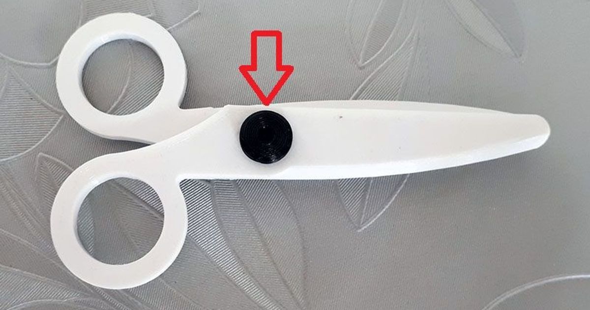 Alternative Bolt for Paper Scissors by dstarke Download free STL